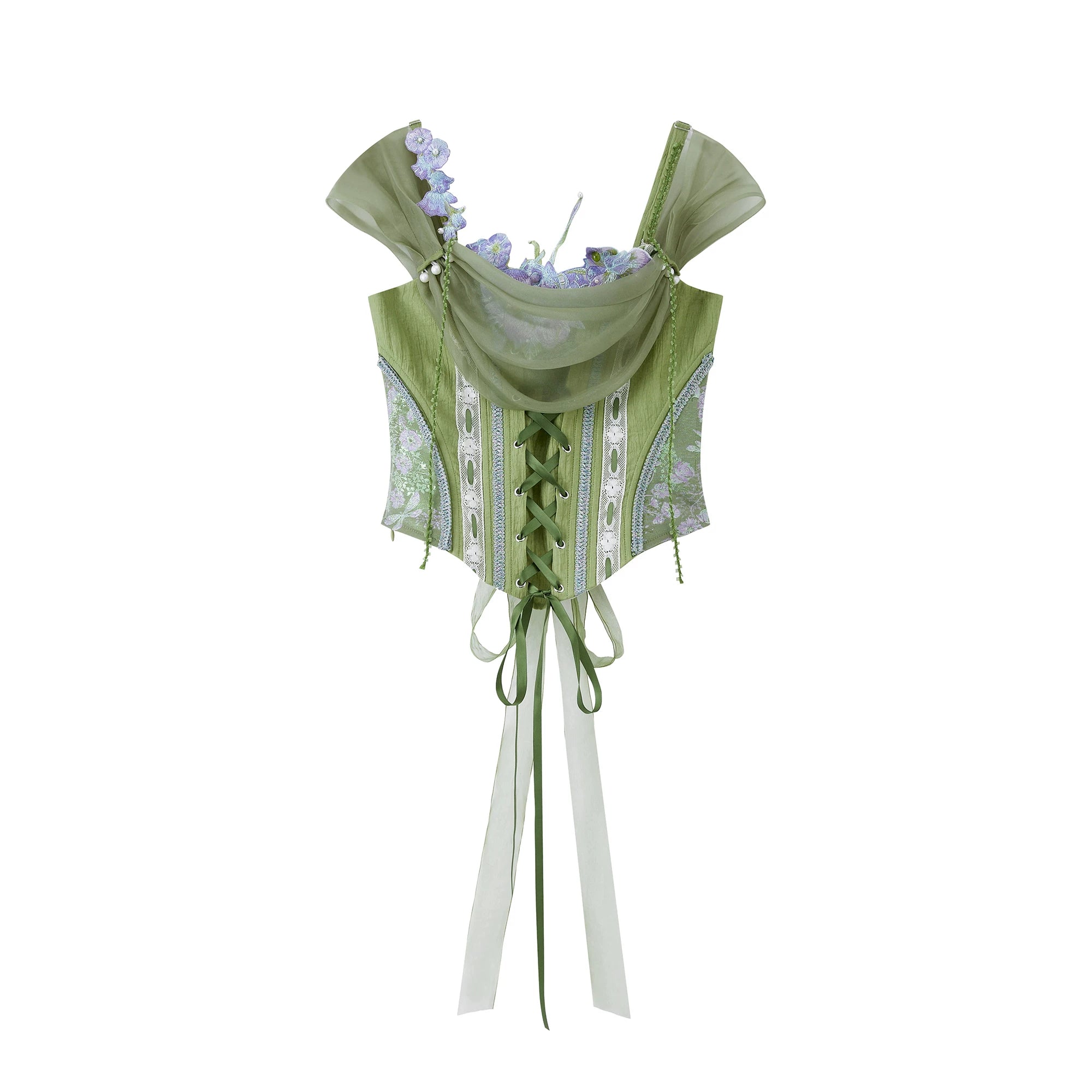 Green Fairy Dress, Off Shoulder Pixie Gown, Woodland Costume