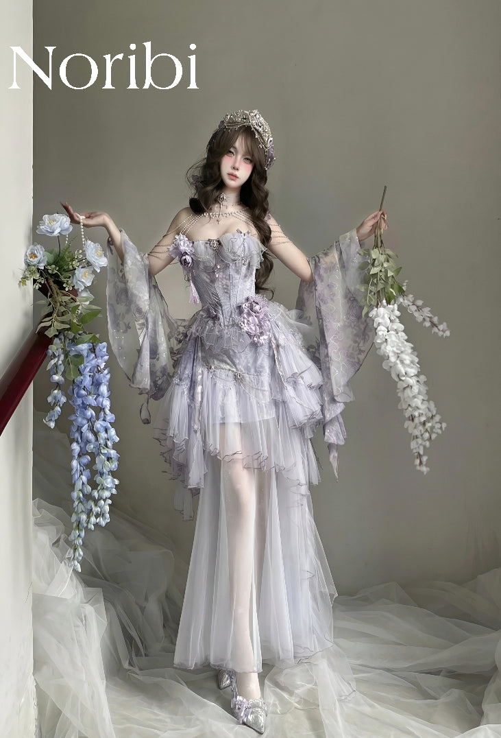 fantasy fairy dress Medieval fairycore Elven elf wonderland dreamy XL (sand color) If you need help just send me a.. Fairy Dresses - Enchanted Fantasy