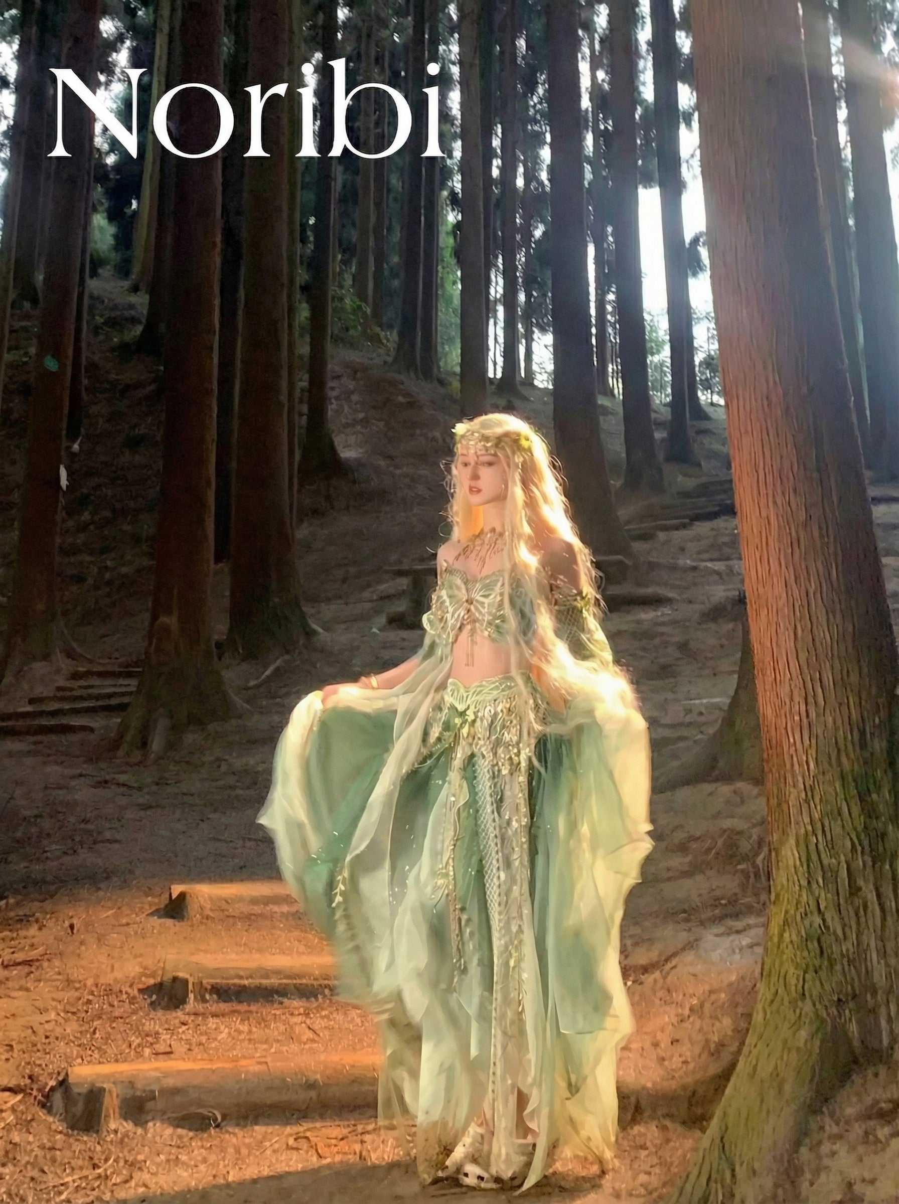 Pastel Fairy Dress, Elf Costume, Fantasy Cosplay Outfit