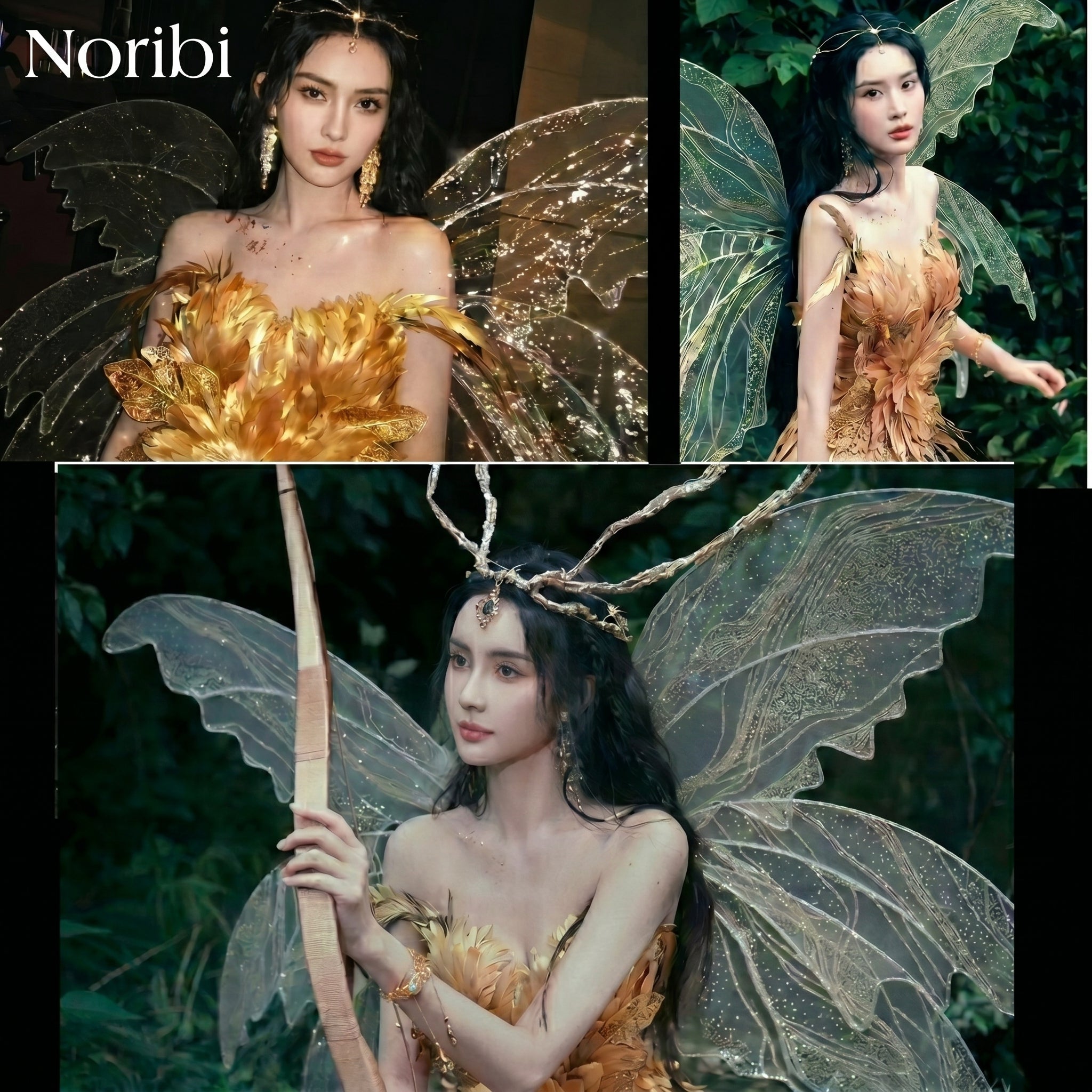 Fairy Wings Costume, Glitter Butterfly Wings, Fairy Cosplay