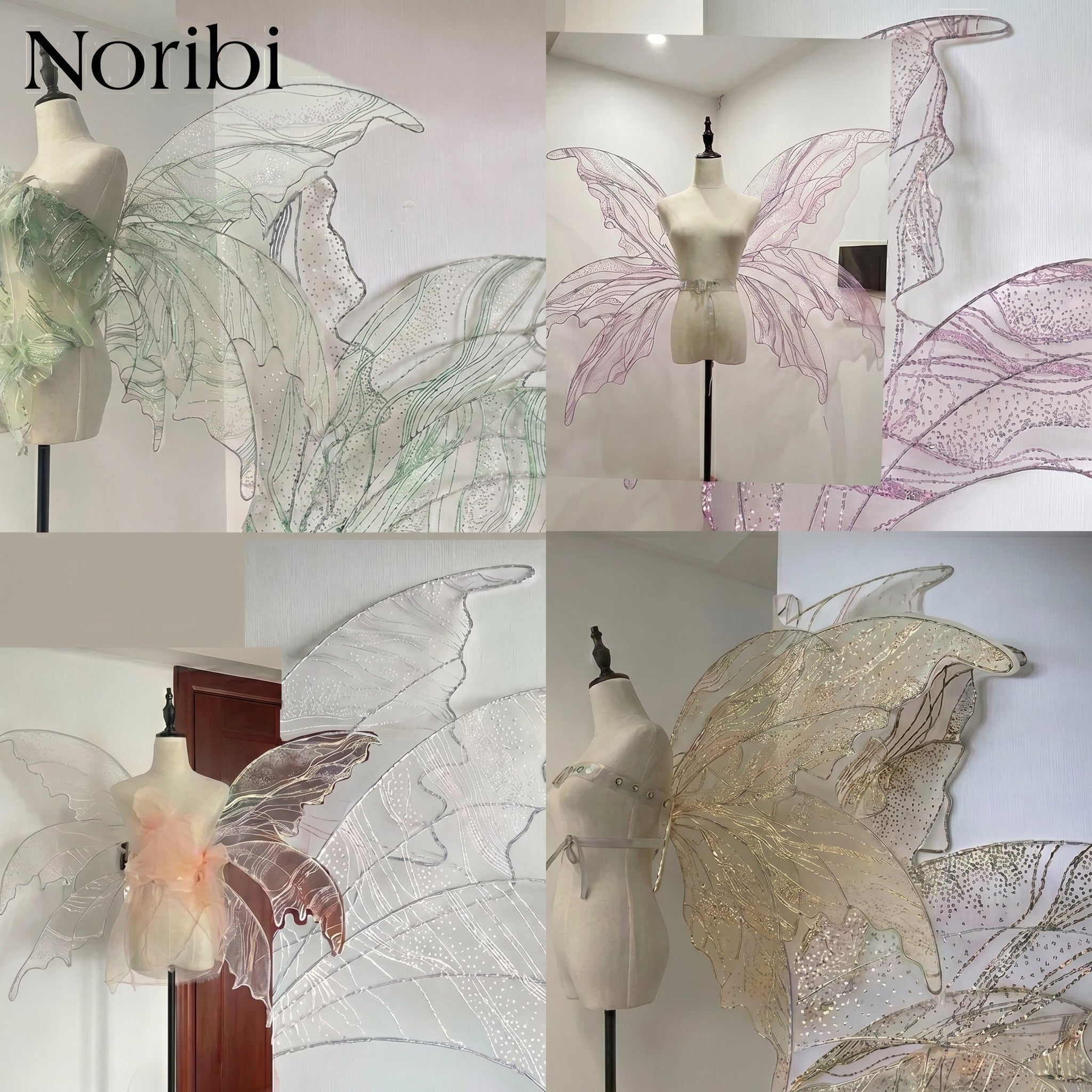 Fairy Wings Costume, Glitter Butterfly Wings, Fairy Cosplay